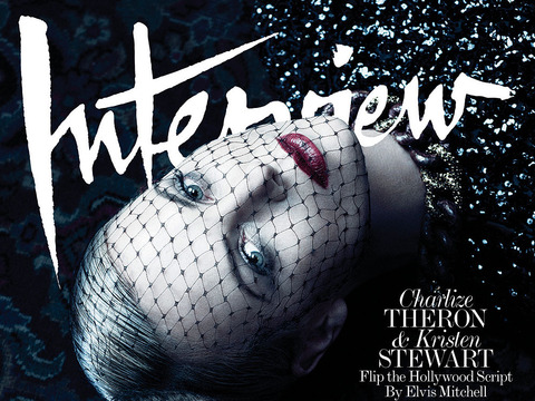 Pics! Charlize Theron and Kristen Stewart Vamp It Up | ExtraTV.com