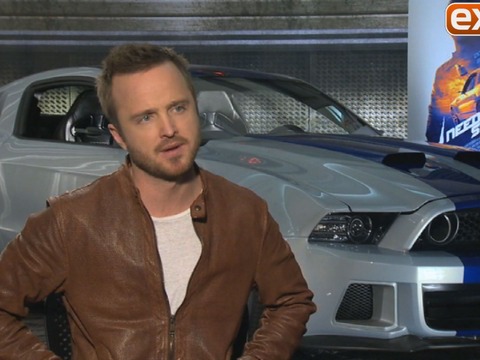 Aaron Paul Talks 'Need for Speed': Cars, Stunts, and Kissing Scenes