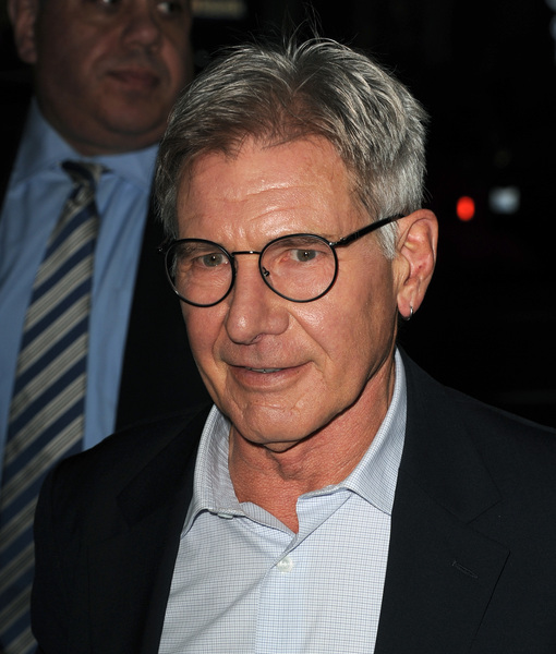 Harrison Ford Walking Solo with Crutch