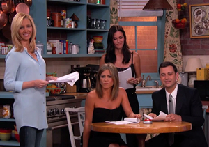 Jennifer Aniston and 'Friends' Reunite to Read Fan Fiction on Kimmel
