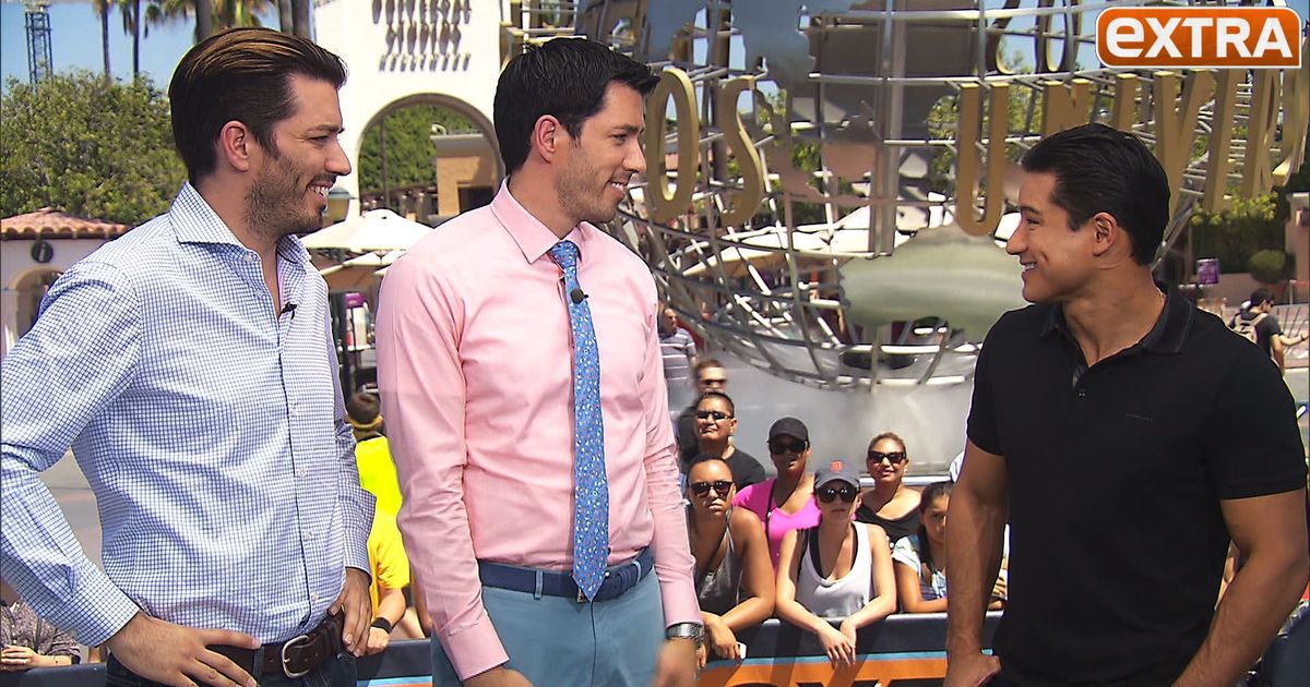 'Extra' Hangs Out with the 'Property Brothers,' Gets Home Renovation