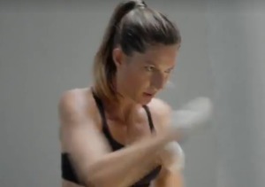 Video! Gisele Bündchen Sweats for Under Armour