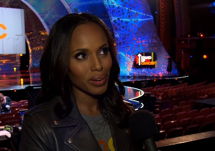 Kerry Washington and Eric Stonestreet Get Ready to Stand Up to Cancer