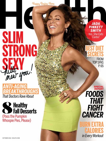Health October 2014 Jada Pinkett Smith Cover