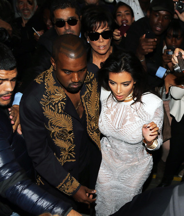 Kim & Kanye Take Security to the Extreme Following Attack in Paris