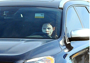 Extreme Beauty! Jenna Dewan Drives Around Town in Facial Mask