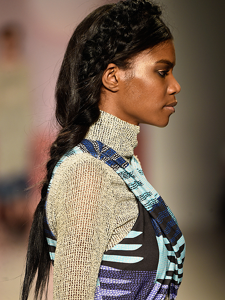 Hairdo Alert! Braids Are In at Mara Hoffman NYFW Show