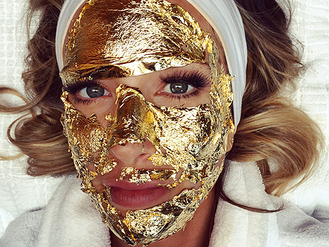 Say What? A Facial That Uses 24-Karat Gold!