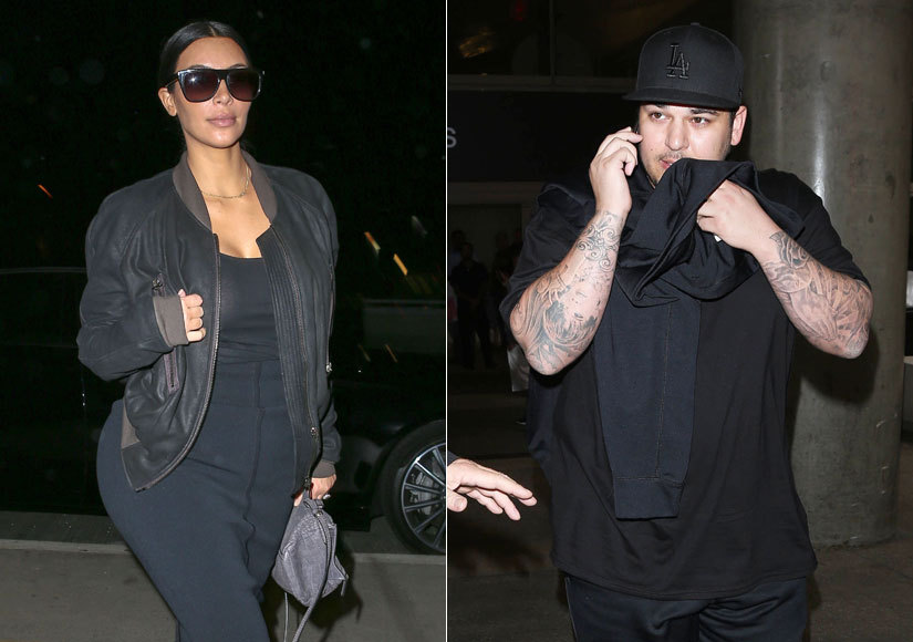 Kim Kardashian Calls Out Brother Rob's ‘Bizarre’ Behavior, Reveals He ‘Won’t Leave the House’