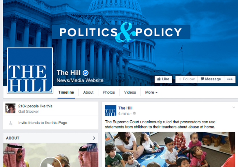 Wow! The Hill Impresses with Record-Breaking Facebook Engagement