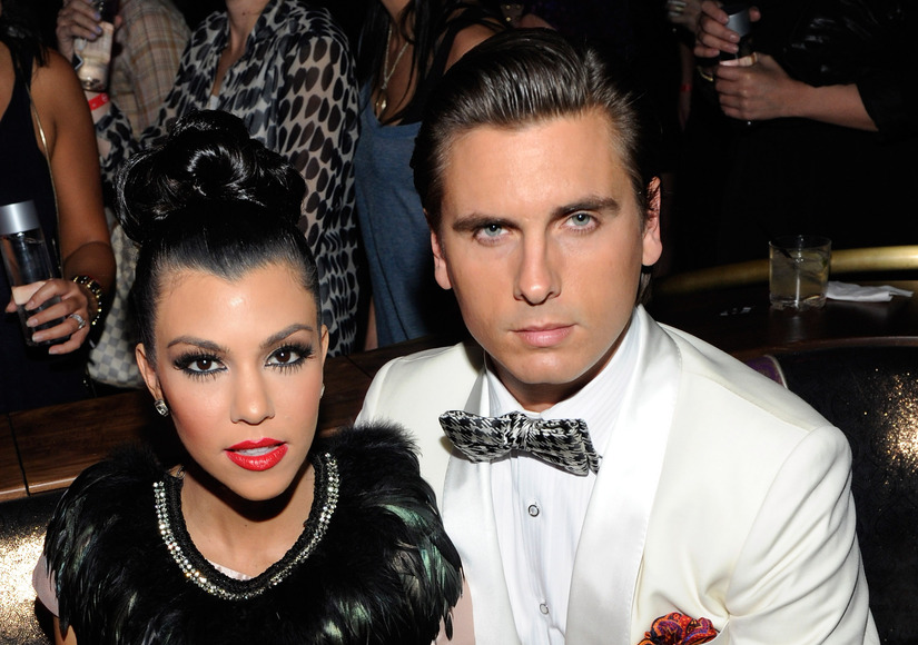 Kourtney Kardashian & Scott Disick in First Meeting After Split