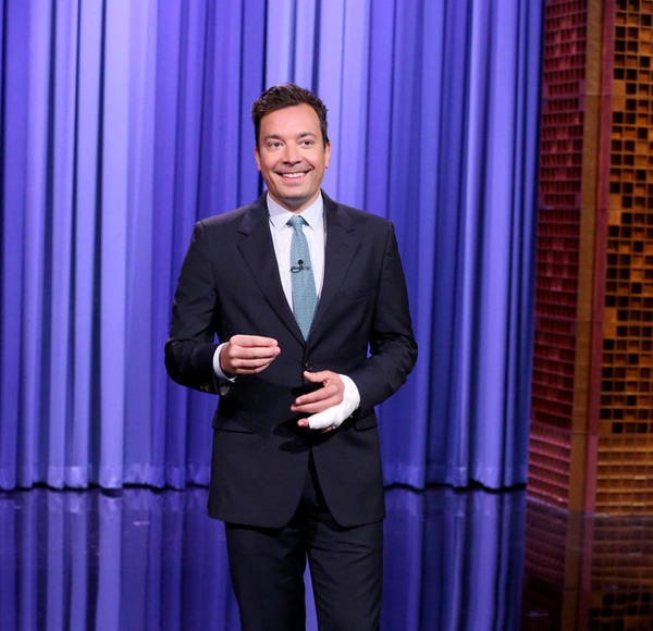 Jimmy Fallon Discusses Nearly Amputated Finger on ‘Tonight' Show Return
