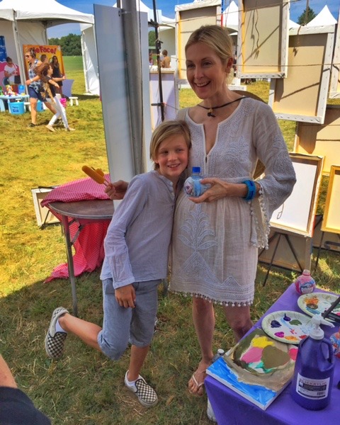 Kelly Rutherford and Her Kids Share a Serene Saturday