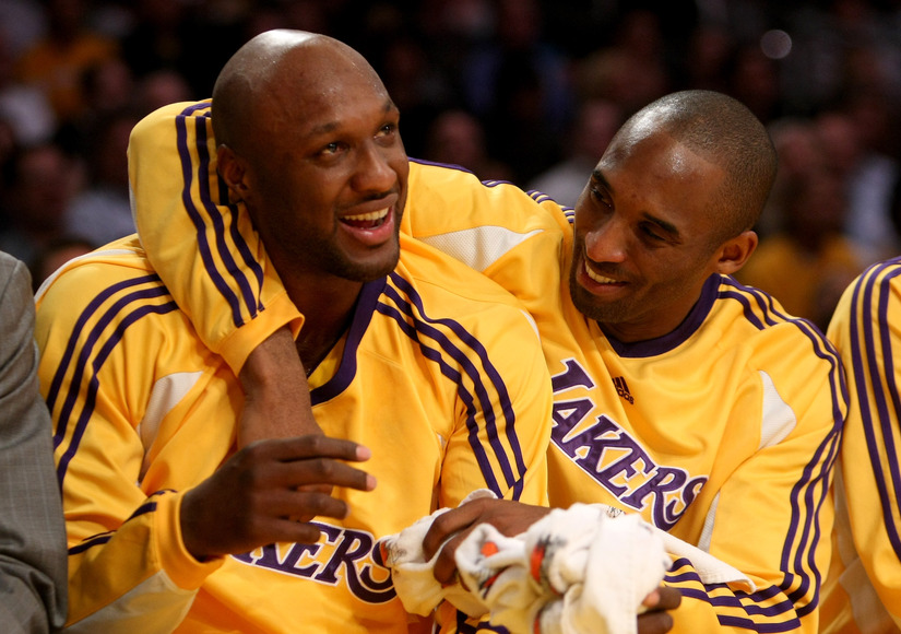 Kobe Bryant Prays for Lamar Odom, Blasts Haters