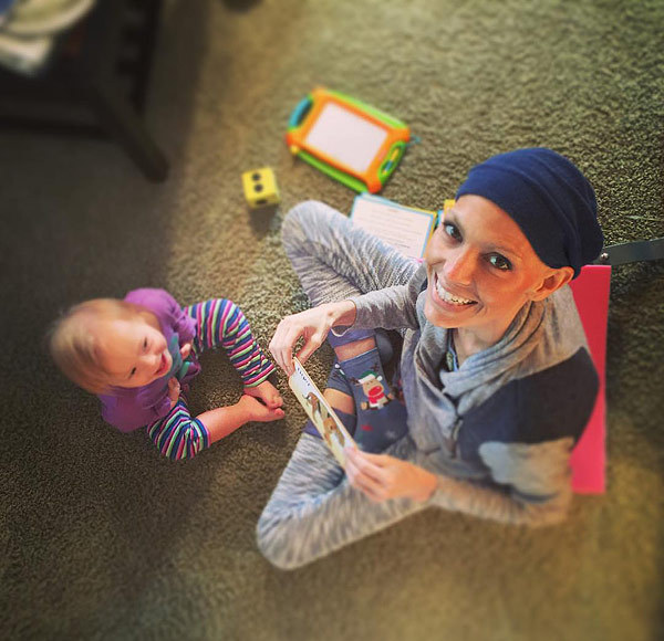 Post-Grammy Nomination, Joey Feek Is Out of Bed, Playing with Daughter