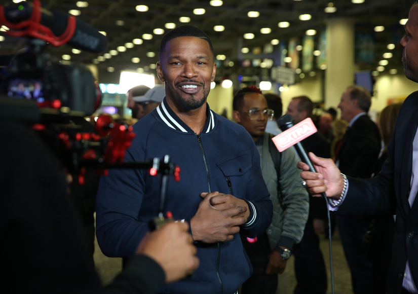 Watch Jamie Foxx’s Hilarious Impression of Cam Newton’s Dab Dance