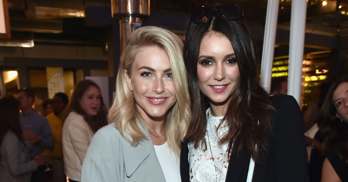 Julianne Hough & Nina Dobrev Flash Bare Butts on Idaho Vacation