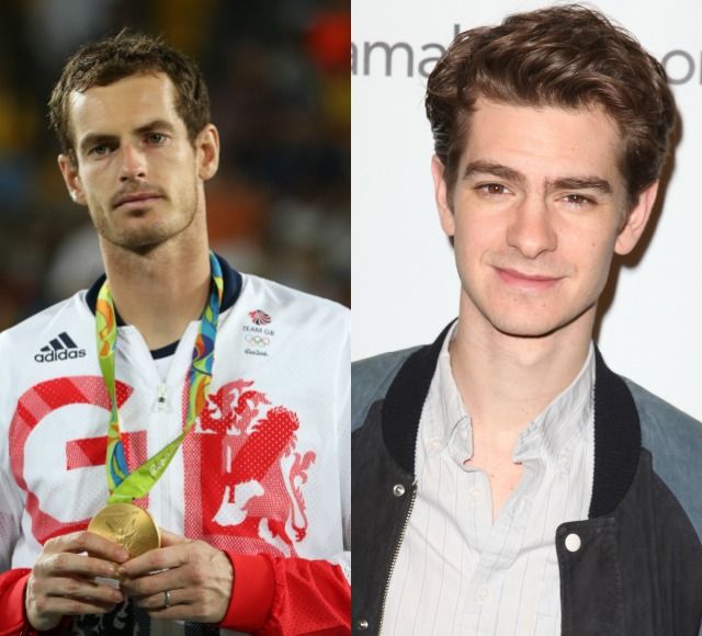7ANDY MURRAY & ANDREW GARFIELD
