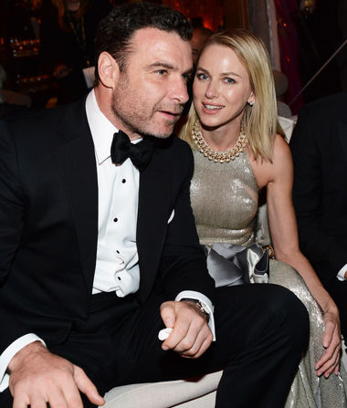 Liev Schreiber & Naomi Watts in Happier Times