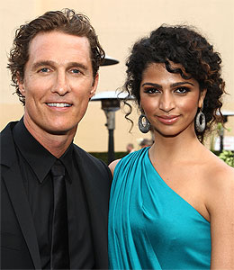 Getty Images matthew mcconaughey camila alves