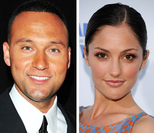 Getty Images/Extra composite Derek Jeter and Minka Kelly set a wedding date