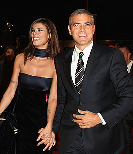 Getty Images george clooney elisabetta canalis