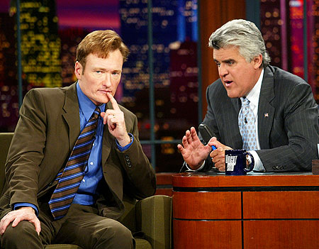 Getty Images conan obrien jay leno