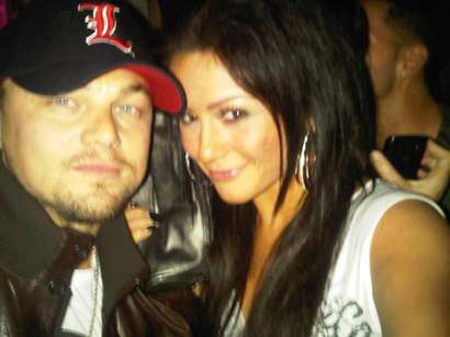Facebook j-woww leonardo dicaprio