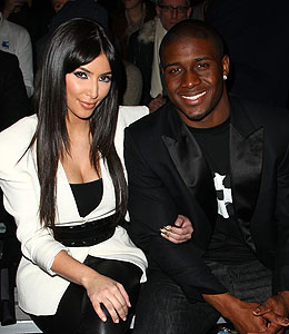 Getty Images kim kardashian reggie bush