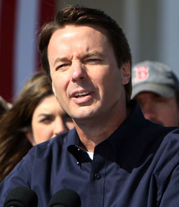 Getty Images John Edwards sex tape is in safe-deposit box