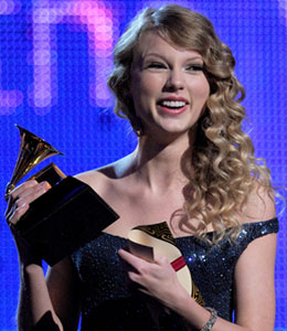 Getty Images Taylor Swift wins Grammy for Album of the Year