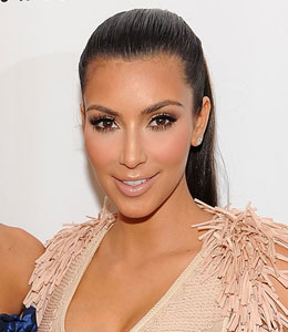Getty Images Kim Kardashian says she spoils her nephew