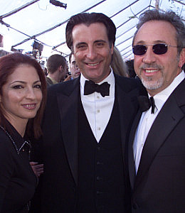 Getty Images Gloria Estefan Andy Garcia Emilio Estefan