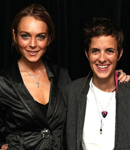 Getty Images Lindsay Lohan Sam Ronson