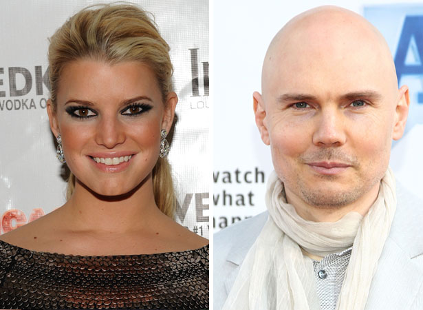 Getty Images jessica simpson billy corgan