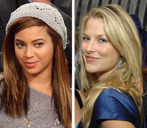 Getty Images/Extra Composite beyonce and ali larter