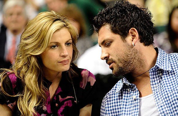Getty Images Erin Andrews and Maksim Chmerkovskiy