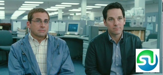 Dinner for Schmucks steve carell and paul rudd