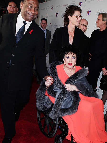 Getty Images Elizabeth Taylor and Jason Winters