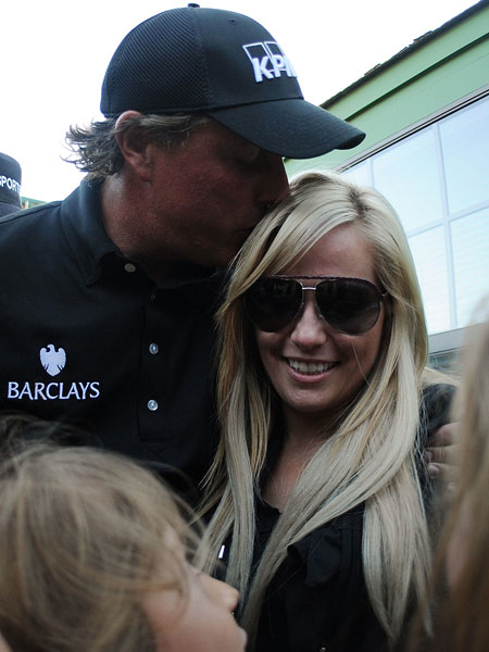 Getty Images phil mickelson and amy