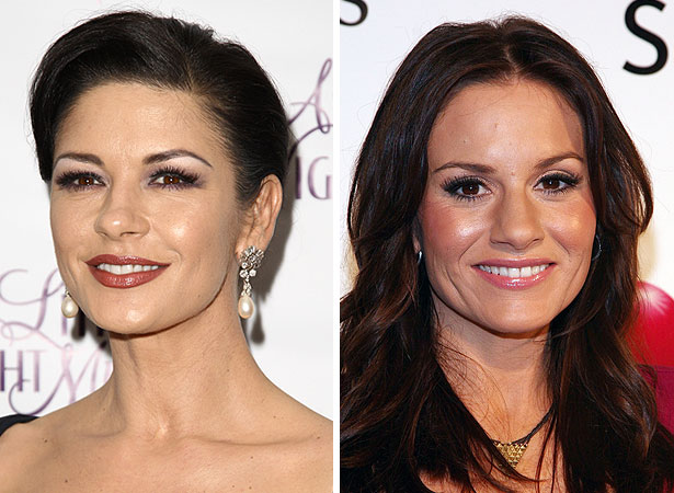 Getty Images Catherine Zeta-Jones and Kara DioGuardi