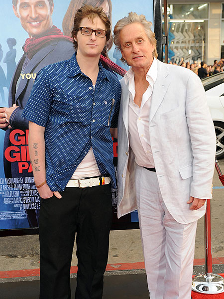 Getty Images Michael and Cameron Douglas