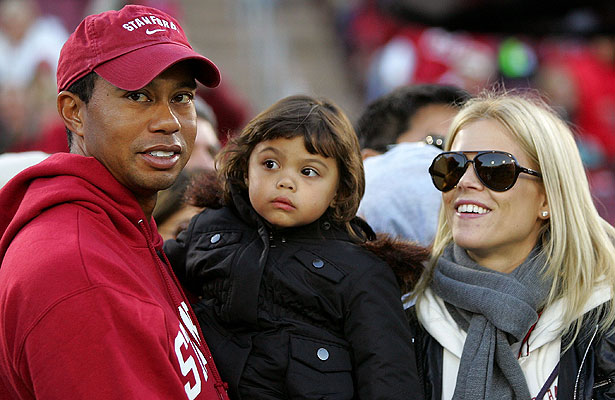 Getty Images tiger woods and elin nordegren