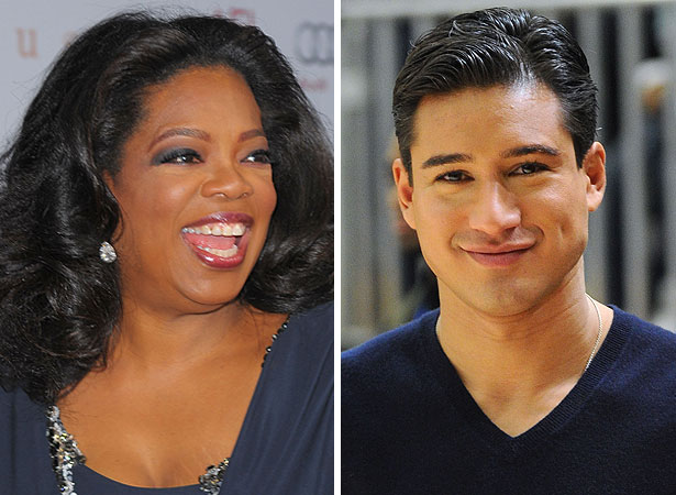Getty Images mario lopez and oprah