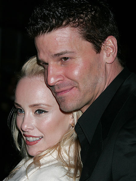 Getty Images David Boreanaz and wife Jamie Bergman