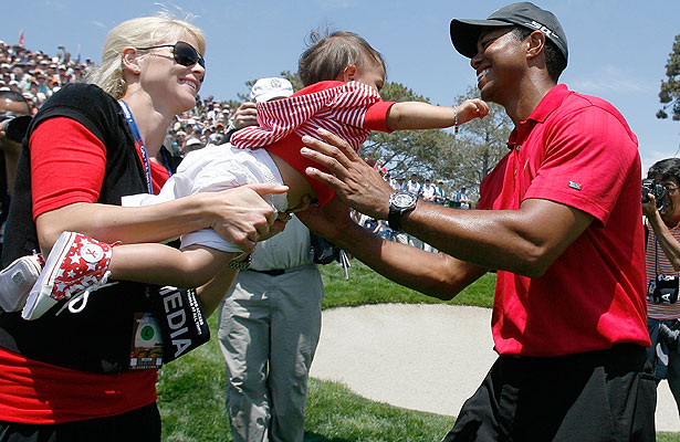 Getty Images Tiger Woods and Elin Nordegren