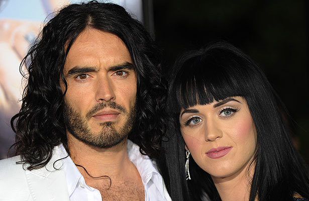 Getty Images katy perry and russell brand