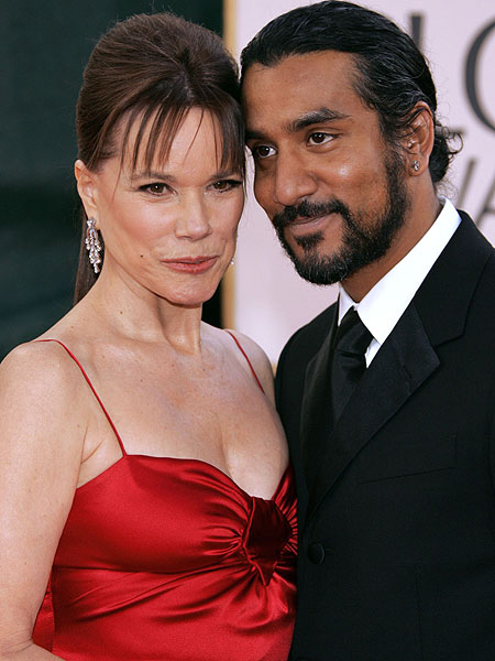 Getty Images naveen andrews and barbara hershey