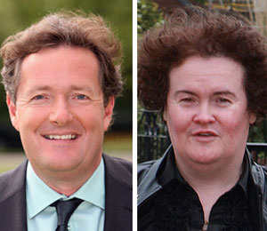 Getty Images/Extra Composite piers morgan says susan boyle is just tired