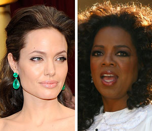 Getty Images/'Extra composite Angelina Jolie tops Forbes list